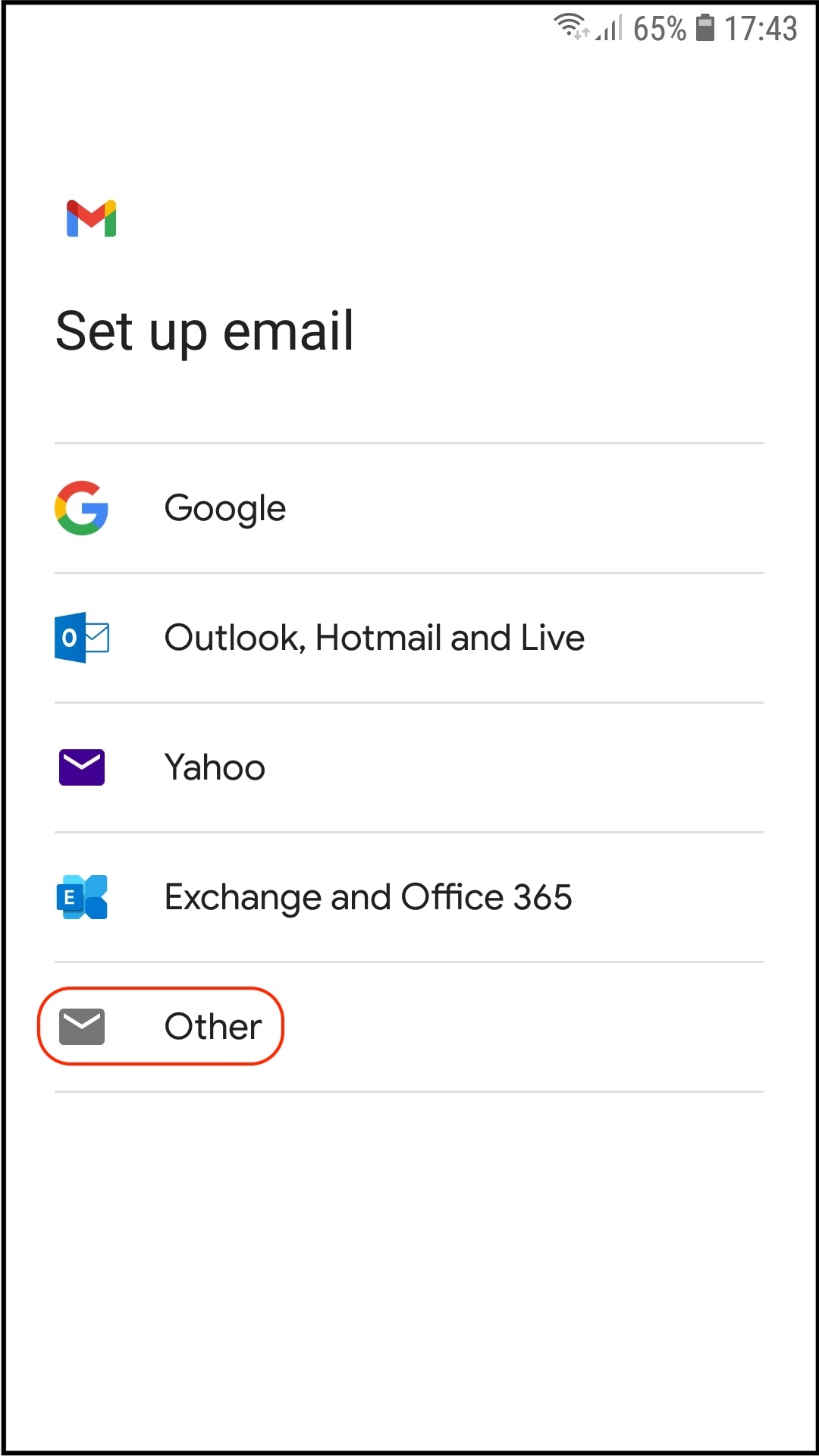 Enter E-mail Address and Password