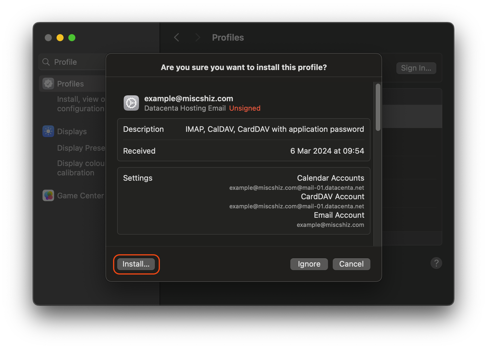 click-install